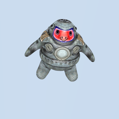 astronaut cartoon 3D मॉडल .c4d .max .obj .3ds .fbx .stl .blend 