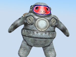 astronaut cartoon 3D मॉडल
