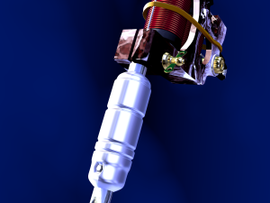 tattoo machine Modelo 3D