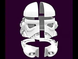 helmet stormtrooper 3D Print Model