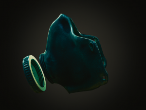 mask with filter caser coronavirus 3D प्रिंट मॉडल