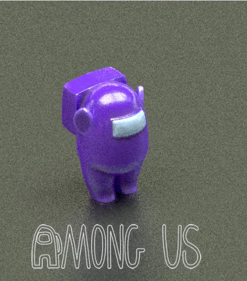 among us teletubbies 3D Print Model .c4d .max .obj .3ds .fbx .stl .blend 