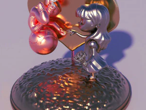 spiderman y mary jane watson Modelo de impresión 3D