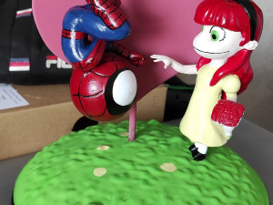 spiderman y mary jane watson 3Dプリントモデル