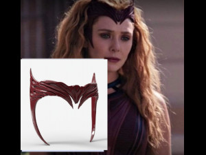 scarlet witch new tiara 3D Model