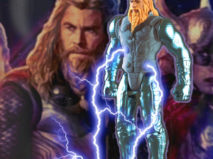 ARTICULATED THOR FROM THE MOVIE THOR LOVE AND THUNDER Modelo de impresión 3D