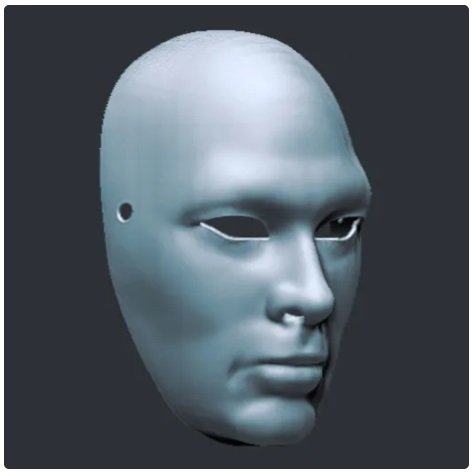Heading to hell mask VIP member mask 3D 프린트 모델 .c4d .max .obj .3ds .fbx .stl .blend 