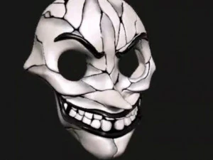 Coraline mask 3D Print Model