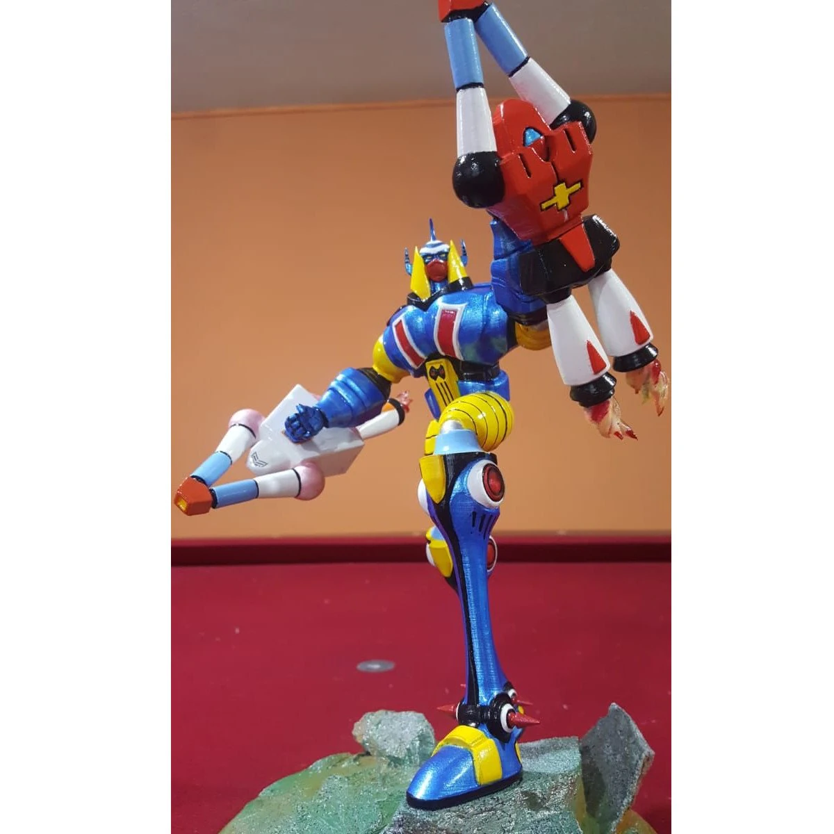 Magnetic Robot 3D Print Model .c4d .max .obj .3ds .fbx .stl .blend 