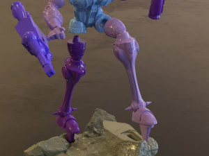 Magnetic Robot 3D Print Model