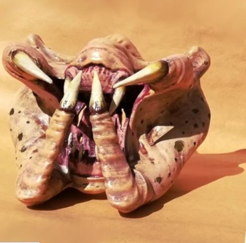 Predator mask covers mouths 3D Принт Модель .c4d .max .obj .3ds .fbx .stl .blend 