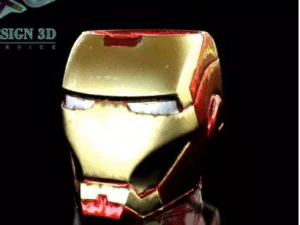 Demir Adam saksı 3D Baskı Modeli