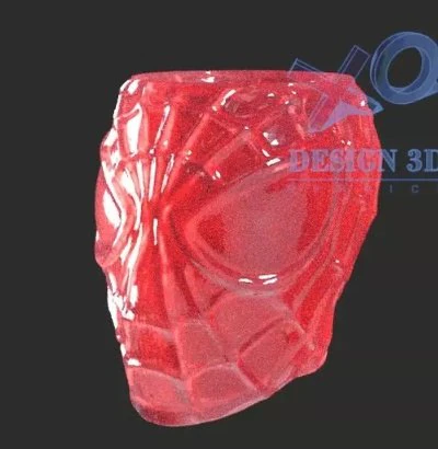 Spiderman flowerpot 3D Print Model .c4d .max .obj .3ds .fbx .stl .blend 