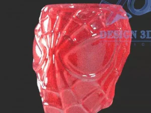 Vaso da fiori di Spiderman Modello di stampa 3D