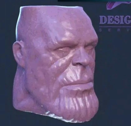 Flowerpot thanos 3D Print Model .c4d .max .obj .3ds .fbx .stl .blend