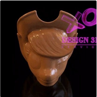 FLOWERPOT little cowgirl pony 3D Print Model .c4d .max .obj .3ds .fbx .stl .blend 