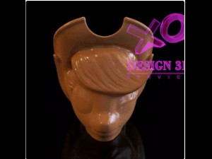FLOWERPOT little cowgirl pony Model Cetak 3D