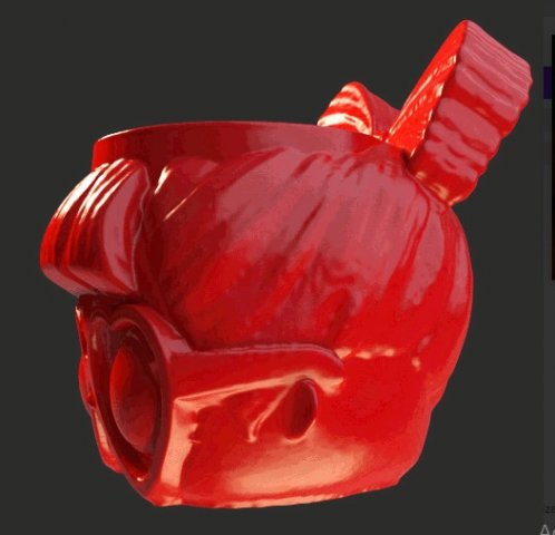 Muecas lol spf flower pot Modelo de impresión 3D .c4d .max .obj .3ds .fbx .stl .blend 