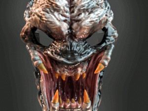 Feral Predator face mask Modelo de impresión 3D