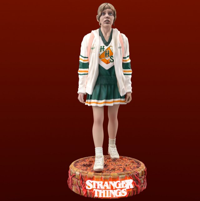 Stranger things chrissy Modèles 3D en vedette .c4d .max .obj .3ds .fbx .stl .blend 