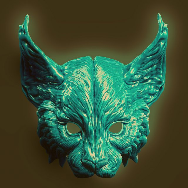 Kitsune MASK 3D Print Model in Other 3DExport