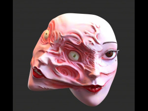 Tomie mask 3D Print Model