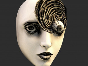 UZUMAKI JUNJI ITO mask Modèles 3D en vedette