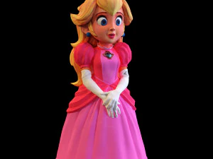 Princess peach movie 3D Print Model
