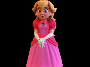 Film La principessa Peach Modello di stampa 3D