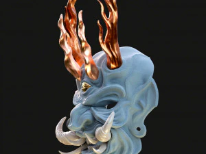 Mask oni DEMON 3D Print Model