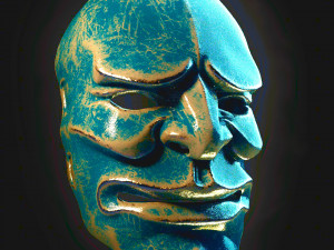 JAPANESE TRADITIONAL MASK 3D Print Model