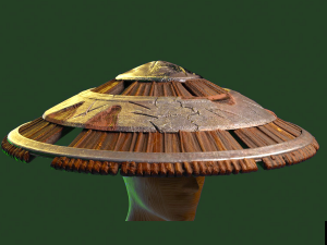 Japanese hat Modelo de Impressão 3D