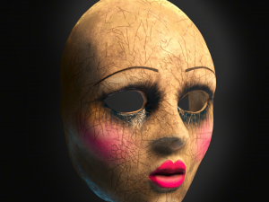Horror doll mask 3D Принт Модель