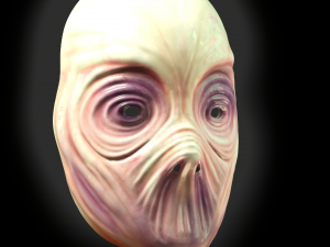 Alien mask horror 3D Print Model