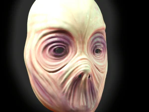 Alien mask horror 3D Print Model