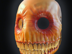 Smiling mask halloween 3D Принт Модель