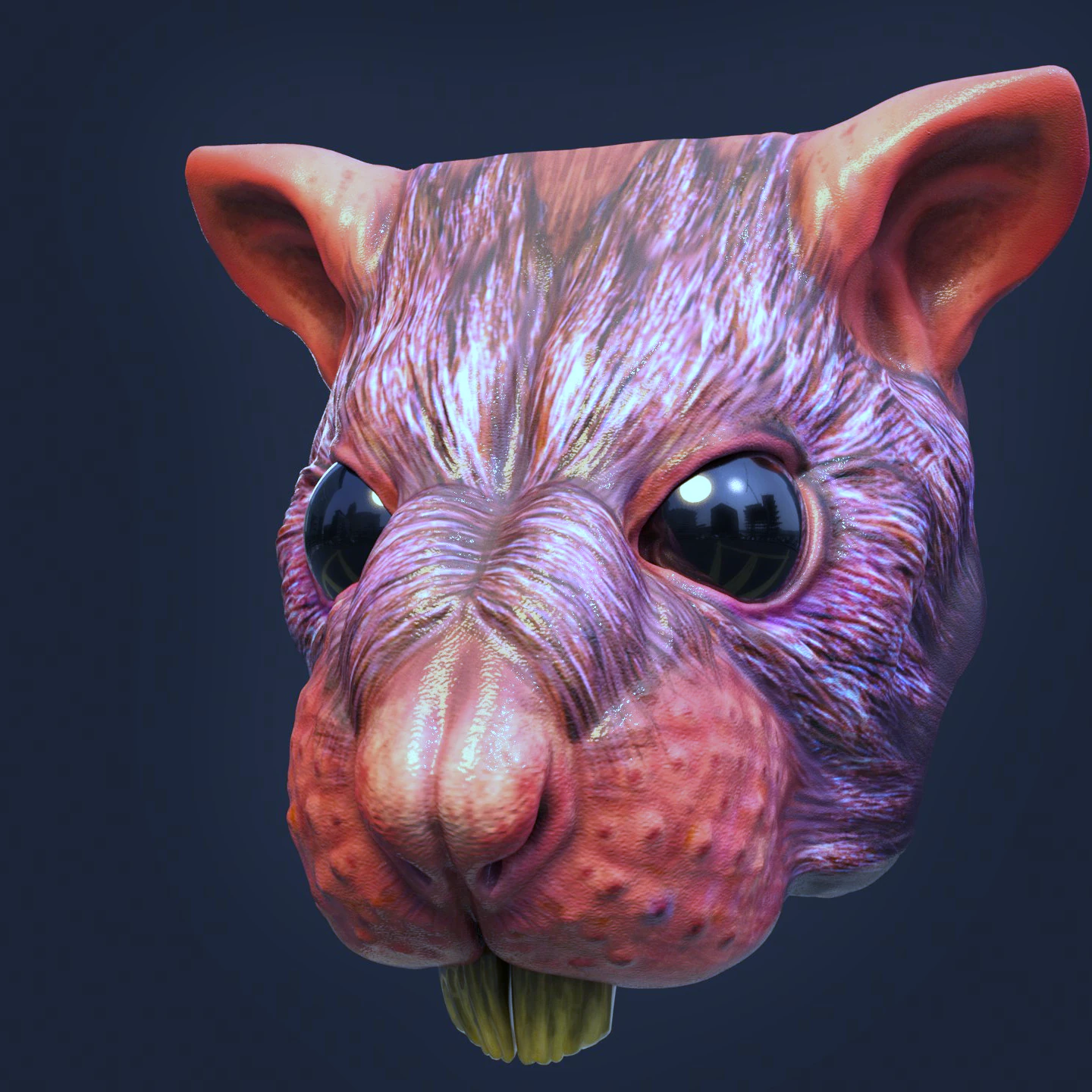 M&Aacute;SCARA DE RATO Modelo de Impressão 3D .c4d .max .obj .3ds .fbx .stl .blend 
