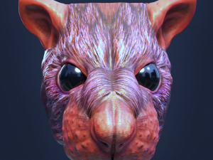 RAT MASK Modelo de Impressão 3D