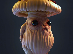 Grandfather mushroom 3D Принт Модель
