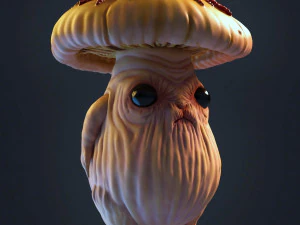 Grandfather mushroom 3D Print Model