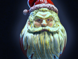 Santa claus christmas ball 3D Принт Модель