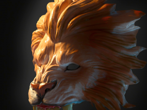 Lion mask 3D Print Model