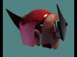 Wolverine deadpool helmet 3D Print Model