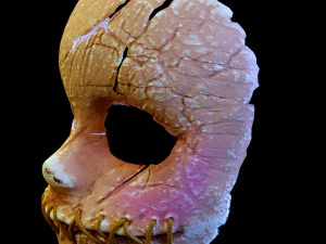 DOLL MASK BROKEN HORROR 3D Print Model