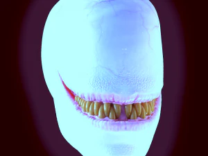 Slenderman-masker 3D printmodel