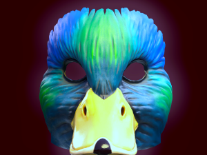 Duck mask 3D प्रिंट मॉडल
