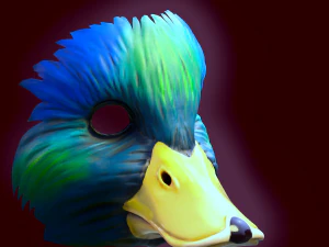 Duck mask 3D Print Model