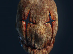 恐怖布面具 3D 打印模型