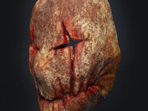 Horror cloth mask 3D Print Model