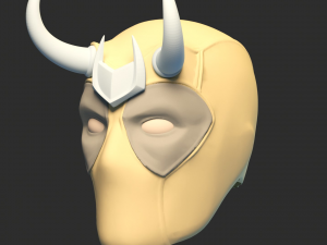 Deadpool loki helmet 3D 打印模型